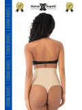 #Korse İz Yapmaz Göstermeyen Kaymaz Doku Toparlayıcı Sıkılaştıran Lazer Kesim String Korse 4lü Set