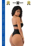 #Korse İz Yapmaz Göstermeyen Kaymaz Doku Toparlayıcı Sıkılaştıran Lazer Kesim String Korse 4lü Set
