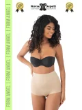 #Korse İz Yapmayan 2 Beden Küçülten Kaymaz Toparlayıcı Lazer Kesim Slip Korse 2li Set