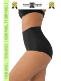 #Korse İz Yapmayan 2 Beden Küçülten Kaymaz Toparlayıcı Lazer Kesim Slip Korse 2li Set