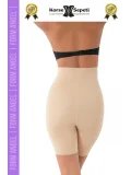 #Korse Kaymayı Önleyen 2 Beden Küçülten Toparlayıcı Lazer Kesim Yüksek Bel Paçalı Korse 4lü Set