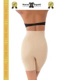 #Korse 2 Beden Küçülten Kaymaz Toparlayıcı Battal Boy Lazer Kesim Yüksek Bel Paçalı Korse 4lü Set