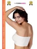#Bandeo Seamless Toparlayıcı Kadın Basic Örme Dikişsiz Pedli Bandeo Büstiyer 2li Set