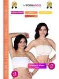 #Bandeo Seamless Toparlayıcı Kadın Basic Örme Dikişsiz Pedli Bandeo Büstiyer 6lı Set