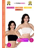 #Bandeo Seamless Toparlayıcı Kadın Basic Örme Dikişsiz Pedsiz Bandeo Büstiyer 2li Set