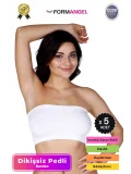 #Bandeo Seamless Toparlayıcı Kadın Basic Örme Dikişsiz Pedli Bandeo Büstiyer - 5 Adet