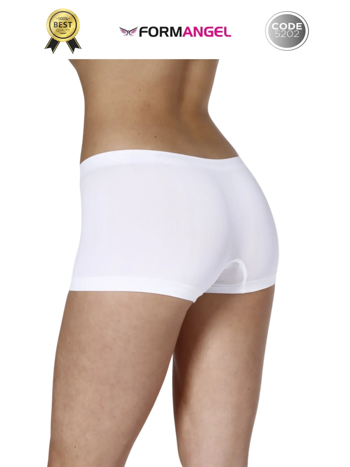 #KadınBoxer Toparlayıcı Şekillendirici Seamless Kaymaz Kadın Dikişsiz Boxer İç Çamaşırı - 1 Adet