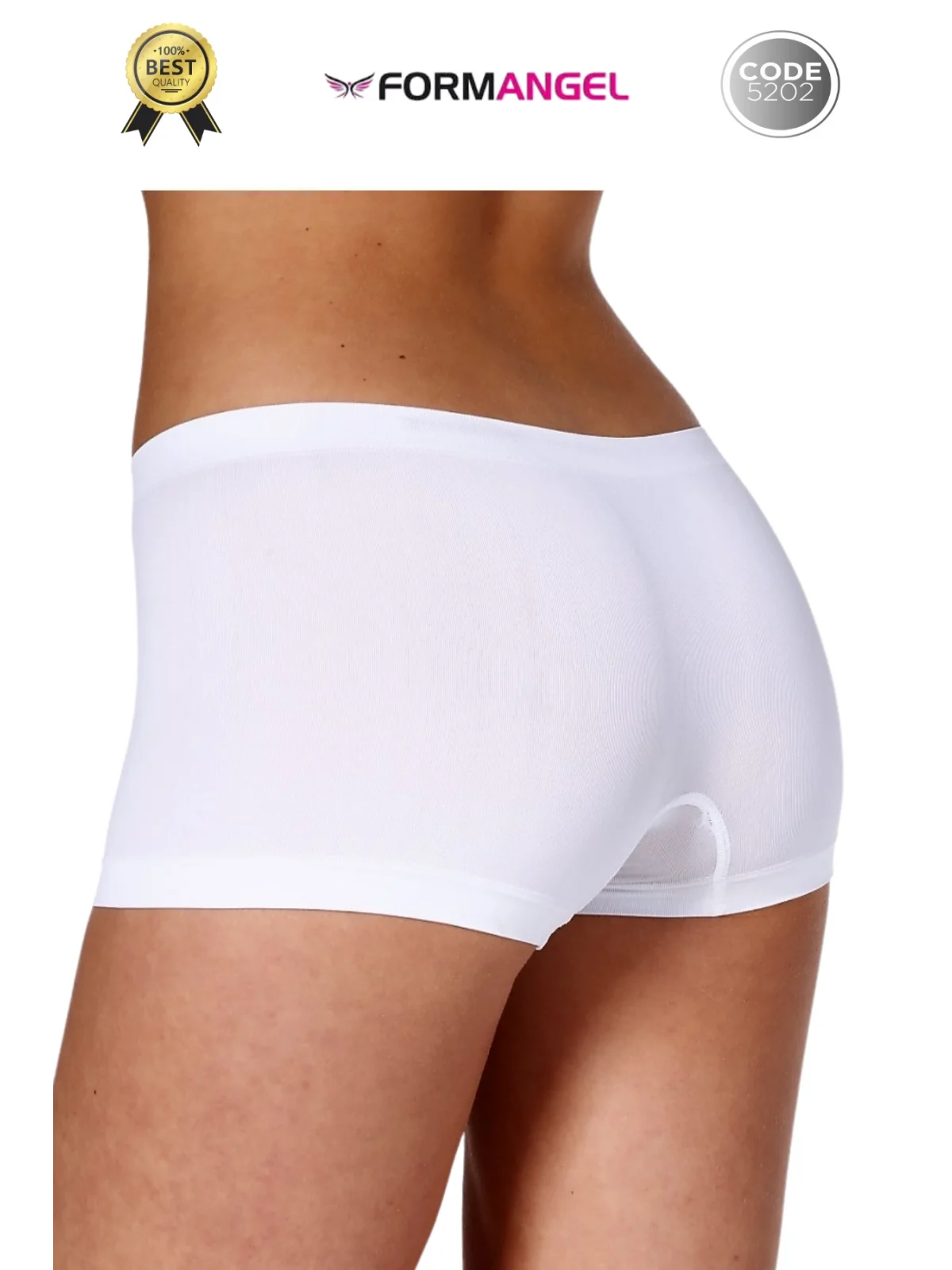 #KadınBoxer Toparlayıcı Şekillendirici Seamless Kaymaz Kadın Dikişsiz Boxer İç Çamaşırı - 1 Adet