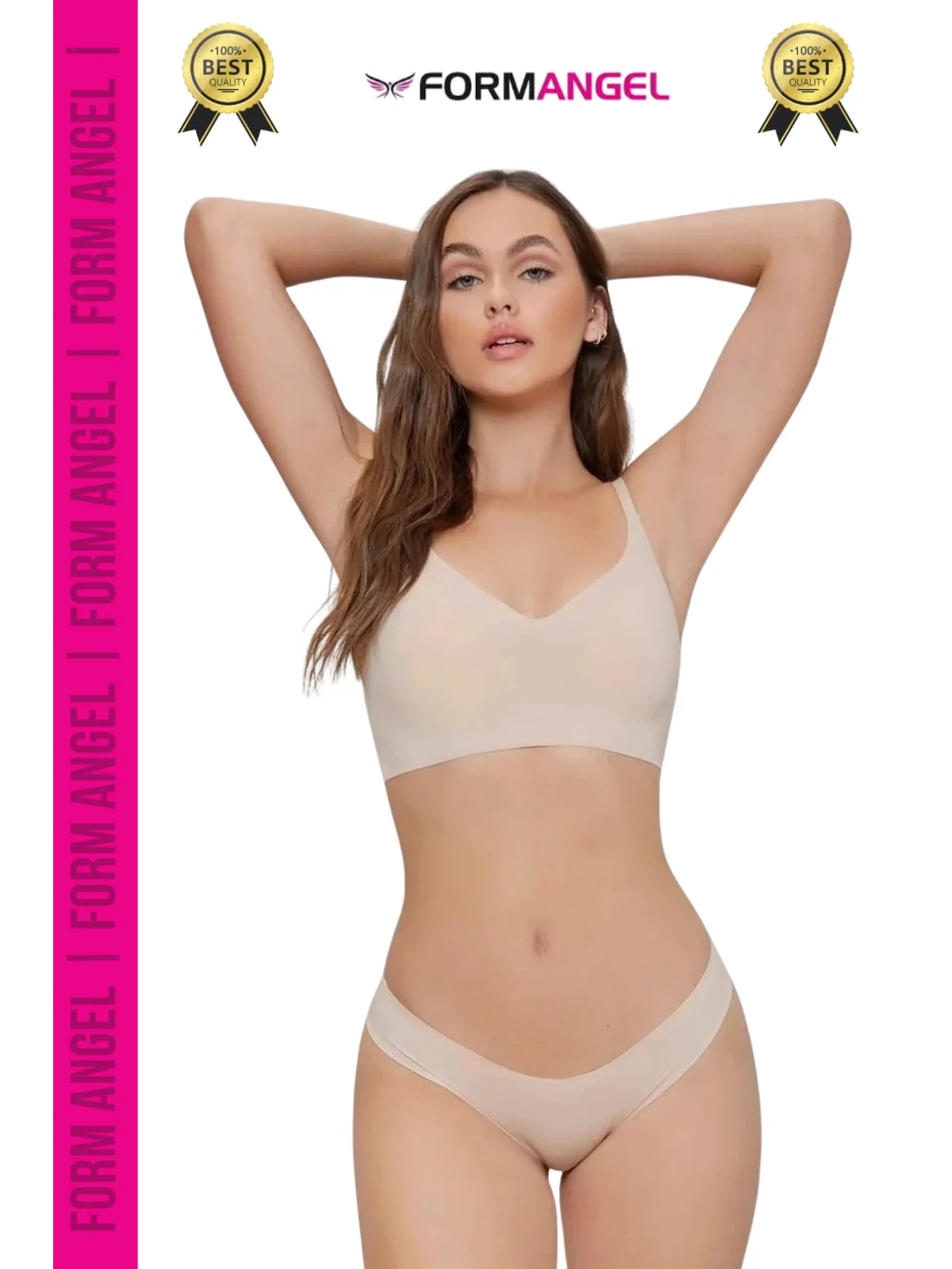 #Külot Dikişsiz İz Göstermeyen Belli Etmeyen Esnek Rahat Lazer Kesim Hayalet Bikini Külot - 3 Adet