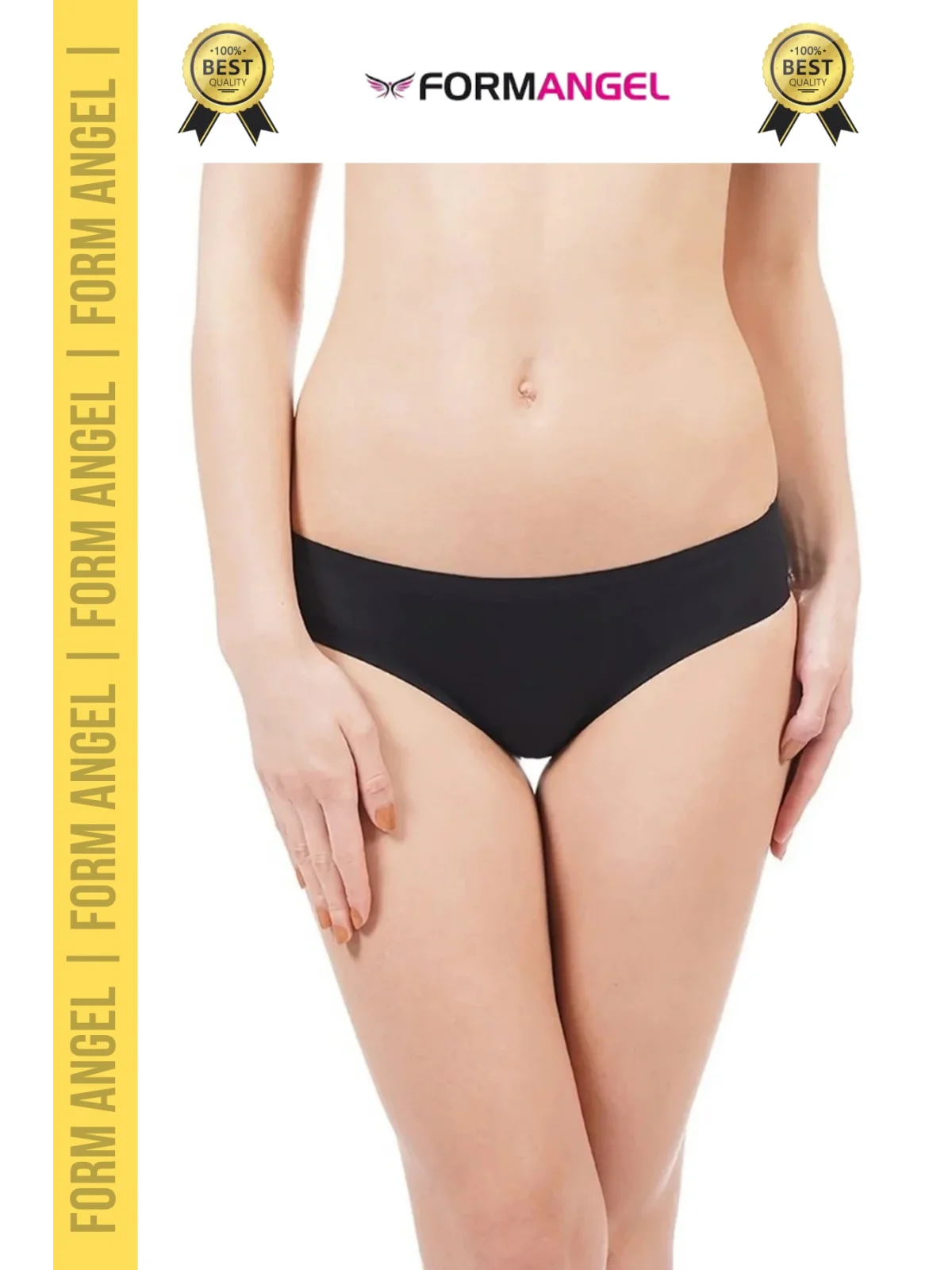 #Külot Dikişsiz İz Göstermeyen Belli Etmeyen Esnek Rahat Lazer Kesim Hayalet Bikini Külot - 5 Adet