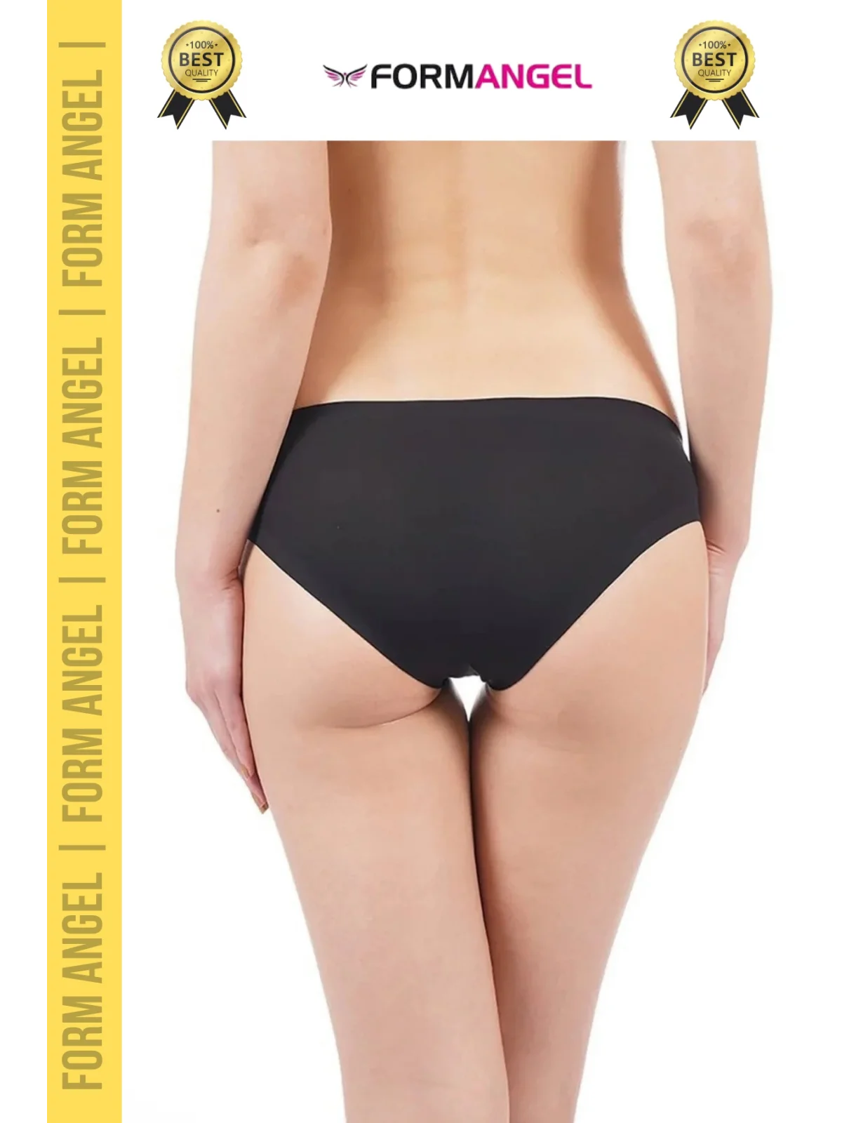 #Külot Dikişsiz İz Göstermeyen Belli Etmeyen Esnek Rahat Lazer Kesim Hayalet Bikini Külot - 4 Adet