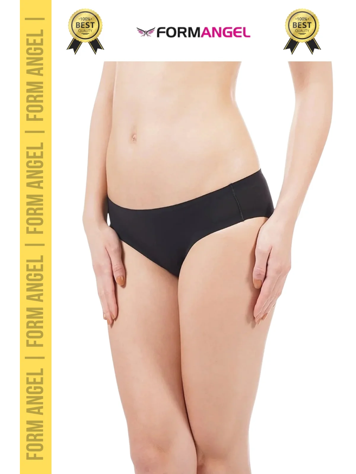 #Külot Dikişsiz İz Göstermeyen Belli Etmeyen Esnek Rahat Lazer Kesim Hayalet Bikini Külot - 4 Adet