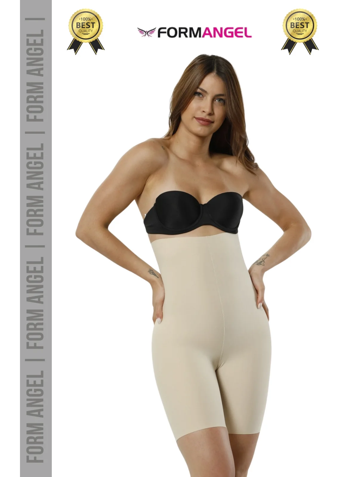 #Korse İz Göstermeyen Kaymaz Lazer Kesim Toparlayıcı Rahat Yüksek Bel Hayalet Slip Korse 2li Set