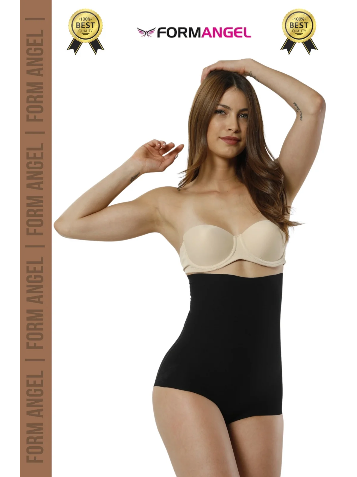 #Korse 2 Beden İncelten Lazer Kesim İz Göstermeyen Kaymaz Toparlayıcı Yüksek Bel Slip Korse 4lü Set