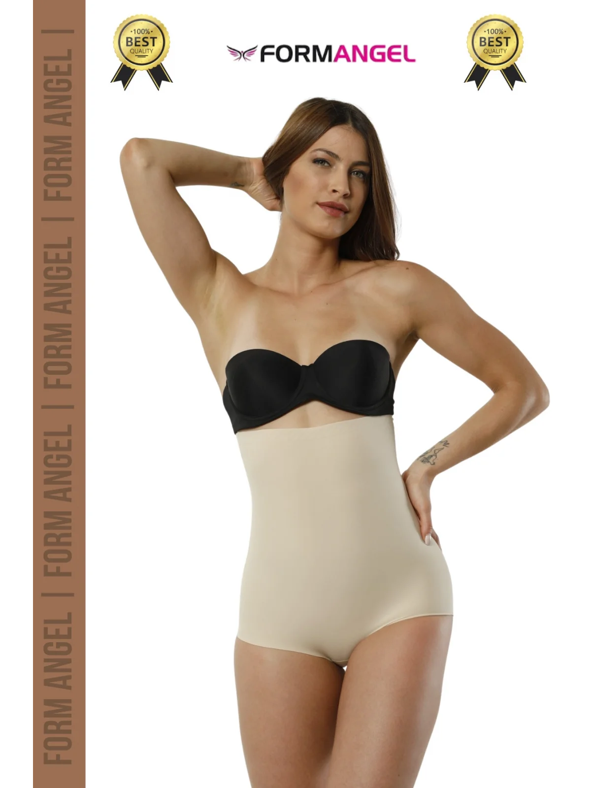 #Korse 2 Beden İncelten Lazer Kesim İz Göstermeyen Kaymaz Toparlayıcı Yüksek Bel Slip Korse 6lı Set