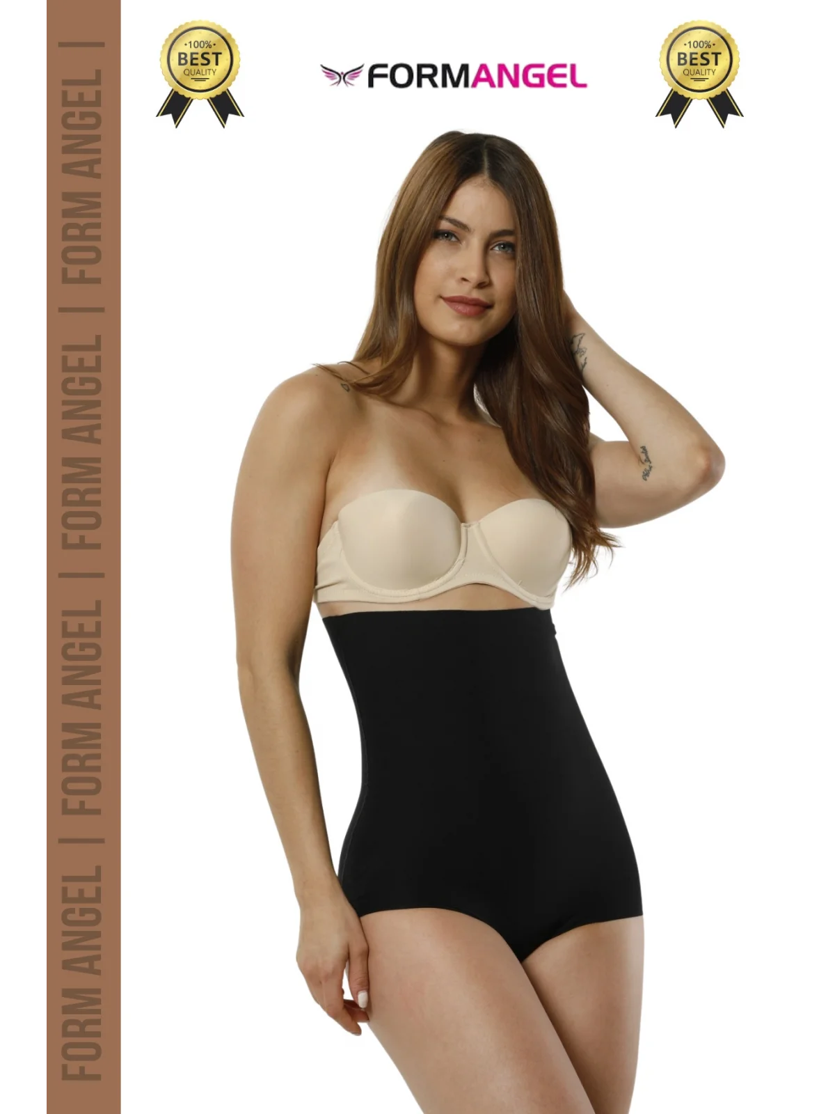 #Korse 2 Beden İncelten Lazer Kesim İz Göstermeyen Kaymaz Toparlayıcı Yüksek Bel Slip Korse 6lı Set