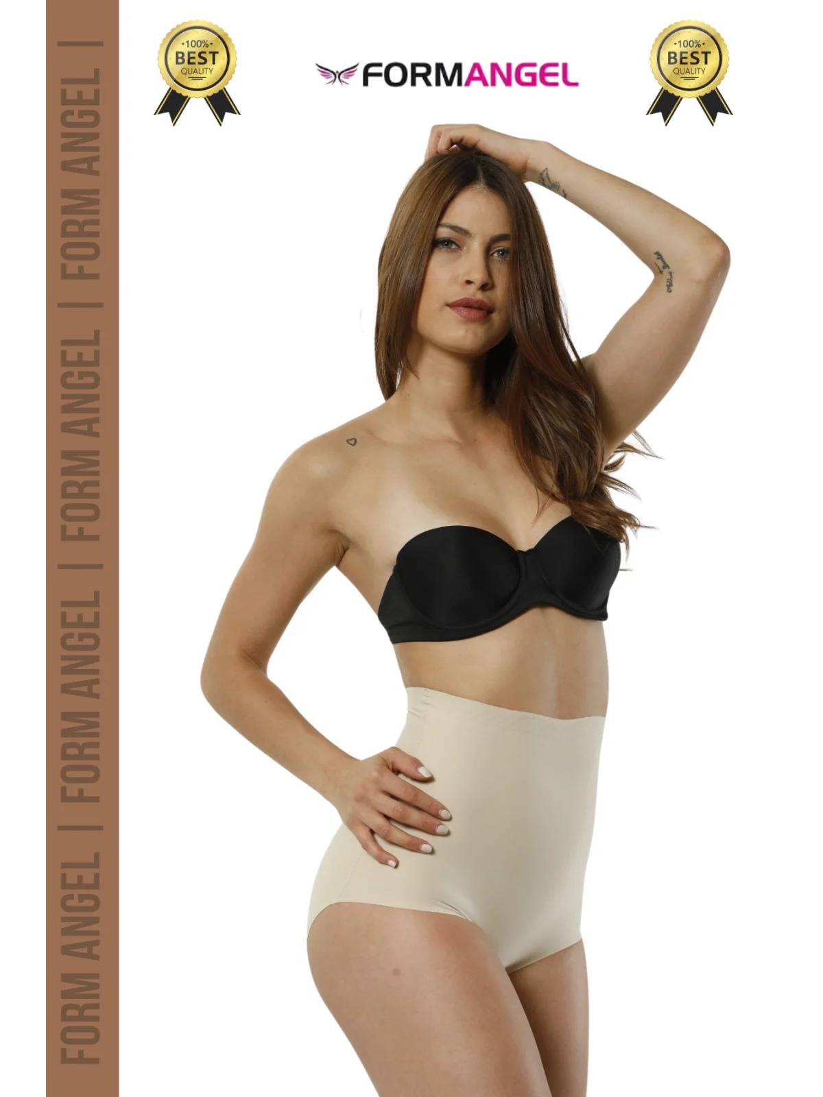 #Korse 2 Beden İncelten Toparlayıcı İz Göstermeyen Kaymaz Kadın Lazer Kesim Slip Korse 2li Set