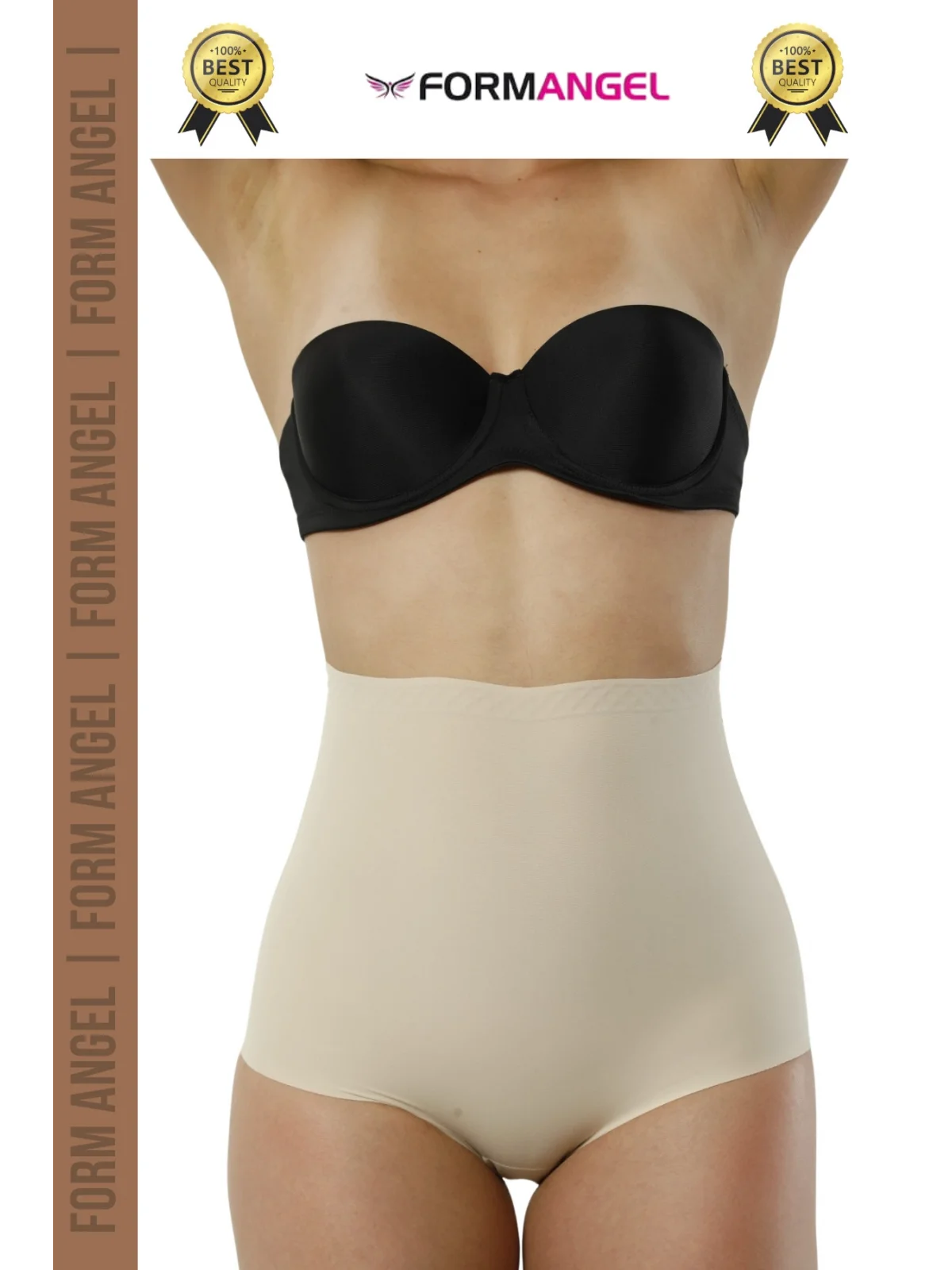 #Korse 2 Beden İncelten Toparlayıcı İz Göstermeyen Kaymaz Kadın Lazer Kesim Slip Korse 2li Set