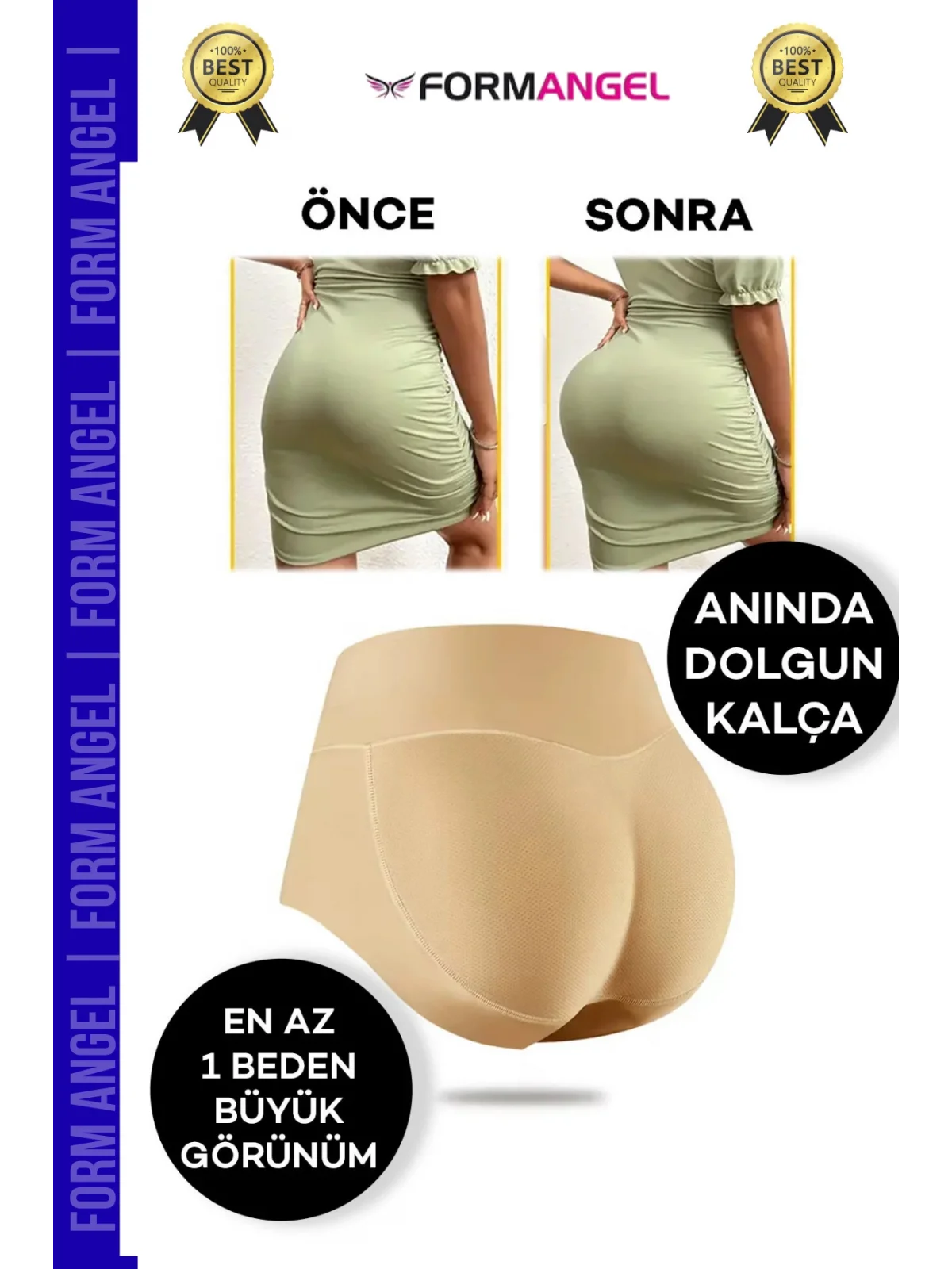 #Korse Doğal Görünüm Sağlayan Dolgunlaştırıcı Toparlayıcı Popo Dolgulu Destekleyici Korse 2li Set