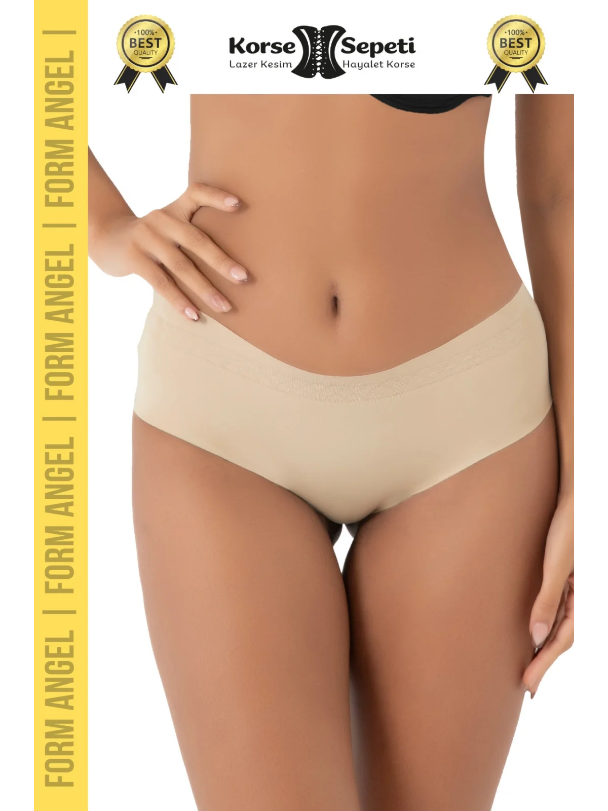 #BatoKülot Karın Basen Toparlayıcı Kaymaz İz Yapmaz Lazer Kesim Toparlayıcı Bato Külot 2li Set