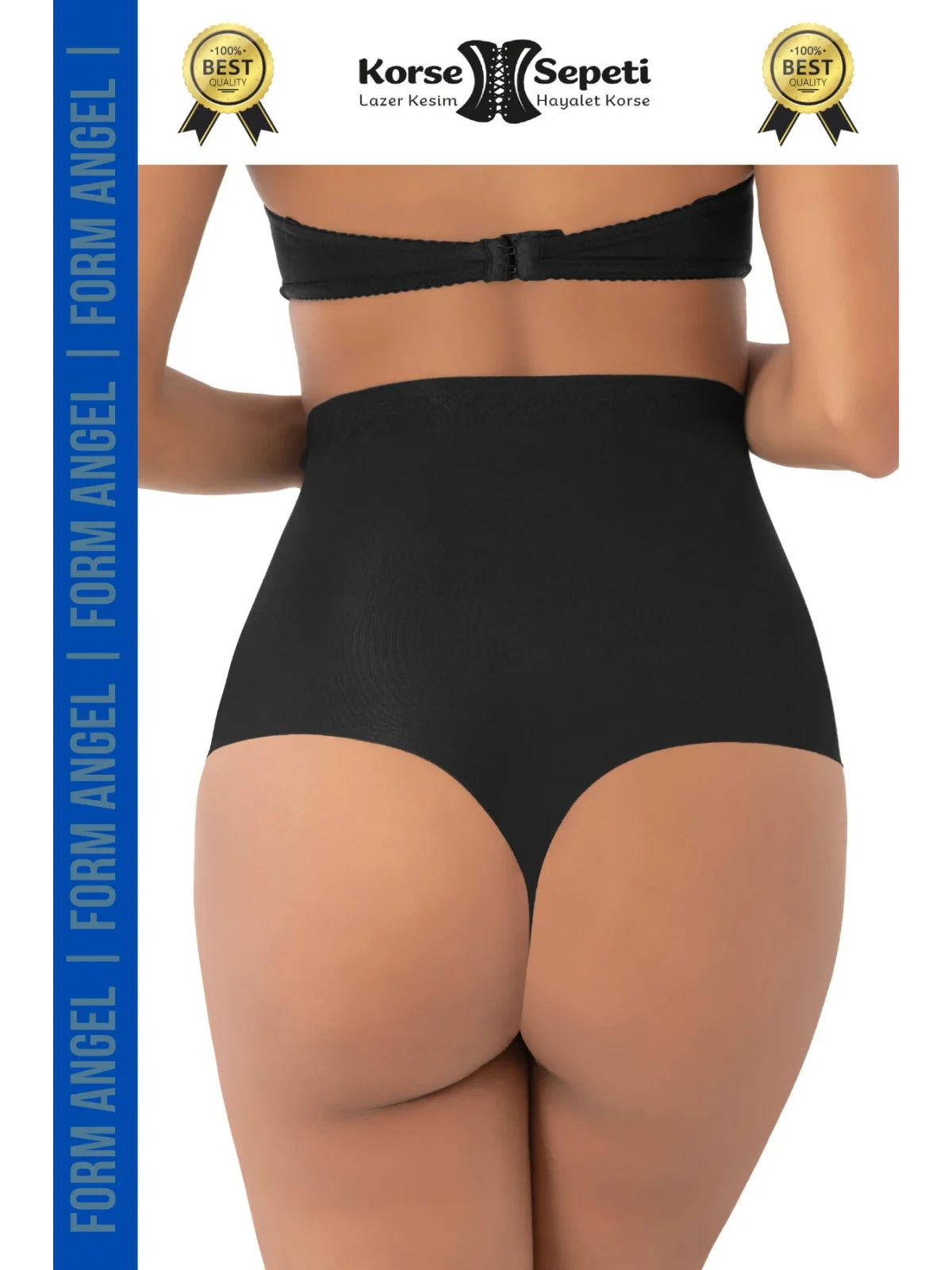 #Korse İz Yapmaz Göstermeyen Kaymaz Doku Toparlayıcı Sıkılaştıran Lazer Kesim String Korse 4lü Set