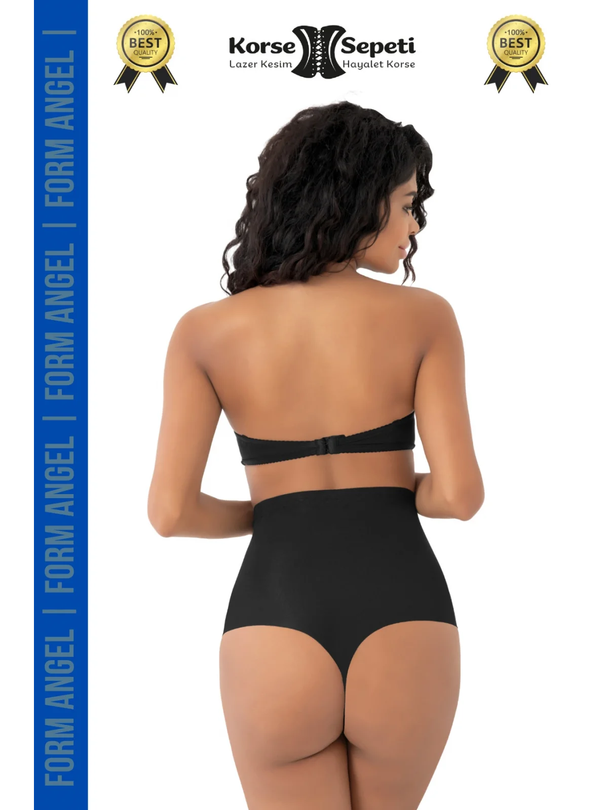 #Korse İz Yapmaz Göstermeyen Kaymaz Doku Toparlayıcı Sıkılaştıran Lazer Kesim String Korse 6lı Set