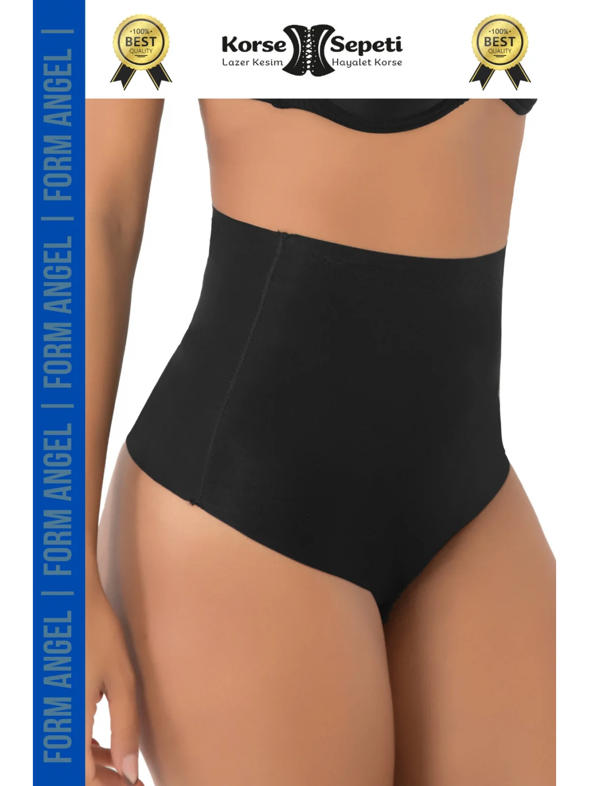 #Korse İz Yapmaz Göstermeyen Kaymaz Doku Toparlayıcı Sıkılaştıran Lazer Kesim String Korse 6lı Set