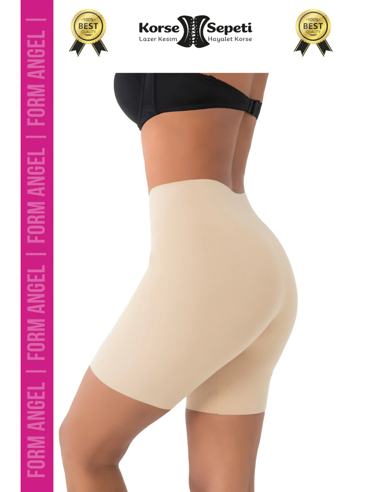 #Korse İz Yapmayan Kaymaz Toparlayıcı Sıkılaştıran Battal Boy Lazer Kesim Paçalı Korse 4lü Set