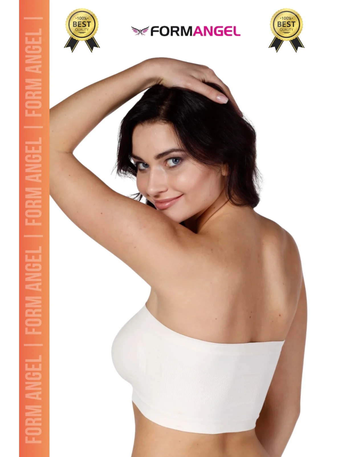 #Bandeo Seamless Toparlayıcı Kadın Basic Örme Dikişsiz Pedsiz Bandeo Büstiyer 2li Set