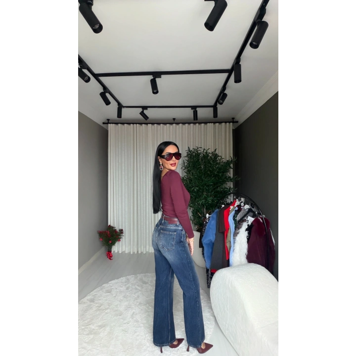 Dilvin Yıkama Tint Pantolon Jean