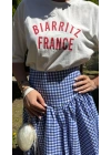 Qu Baskılı Beyaz Tshirt