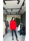 Triko Kırmızı Kazak