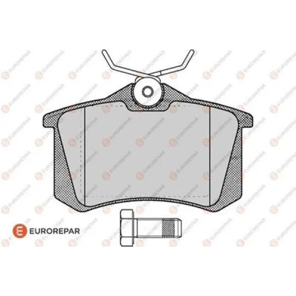 Audi A1 (8X1, 8XK, 8XA, 8XF) Arka Fren Balatası - EUROREPAR