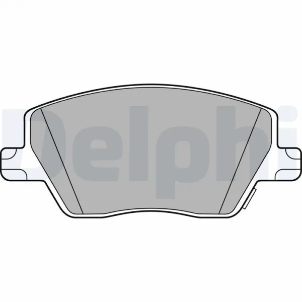 Fiat Egea 1.4 Fire 2015- Ön Fren Balatası - DELPHI