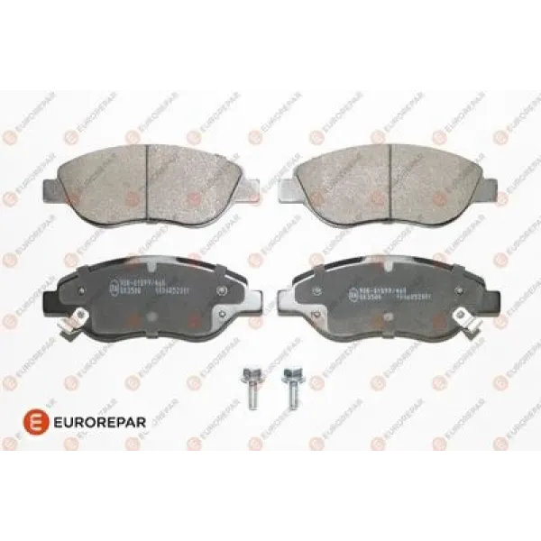 Fiat Egea 1.6 JTD 2015- Ön Fren Balatası - EUROREPAR (SEGMANLI TİP)