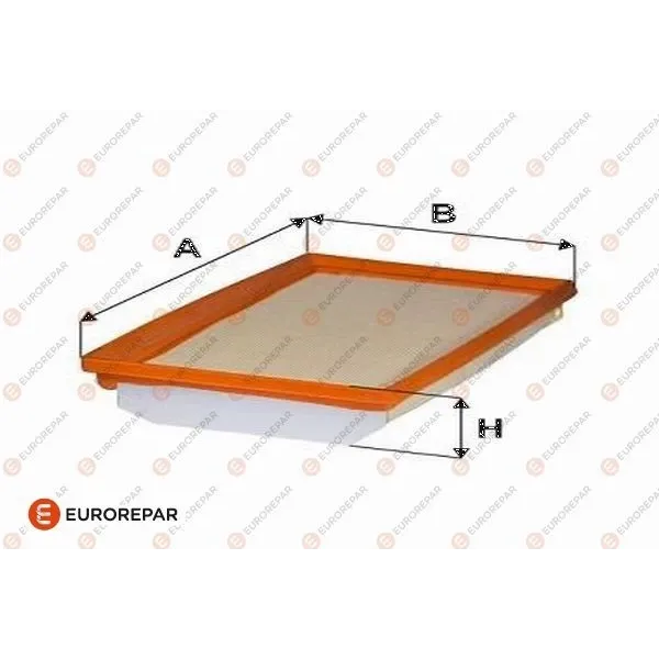 Fiat Egea Cross 1.3 Multijet Euro 6 2020- Hava Filtresi - EUROREPAR