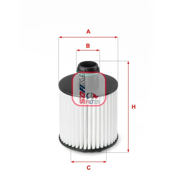 Fiat Egea Cross 1.3 Multijet Euro 6 2020- Yağ Filtresi - SOFIMA