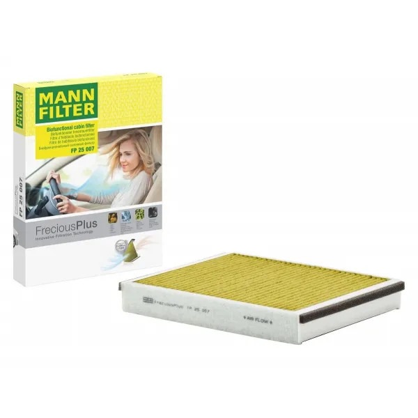 Ford Focus 3 1.6 TDCi 2011-2020 Anti Bakteriyel Polen Filtresi - MANN