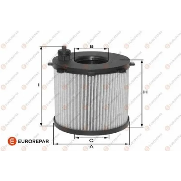 Ford Focus 3 1.6 TDCi 2011-2020 Yağ Filtresi - EUROREPAR