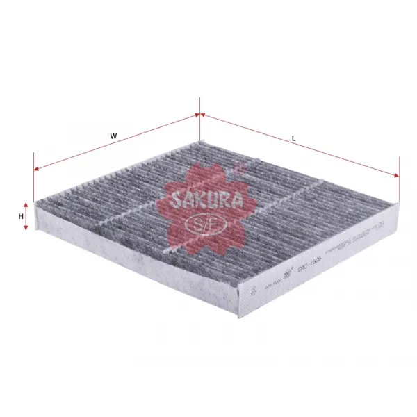 Honda Civic 1.6 2006-2016 Karbonlu Polen Filtresi - SAKURA