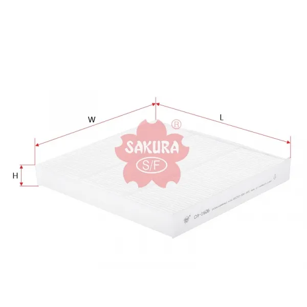 Honda Civic 1.6 2006-2016 Polen Filtresi - SAKURA