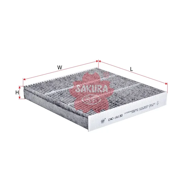 Honda Civic FC5 1.6 2016-2022 Karbonlu Polen Filtresi - SAKURA