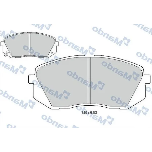 Kia Sportage 1.6 Benzin 2011-2015 Ön Fren Balatası - MANDO