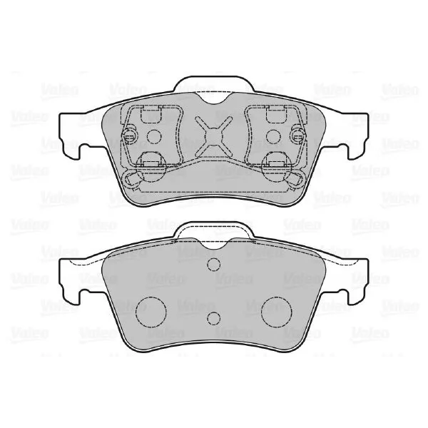 Nissan Primera 1.6 2002-2008 Arka Fren Balatası - VALEO