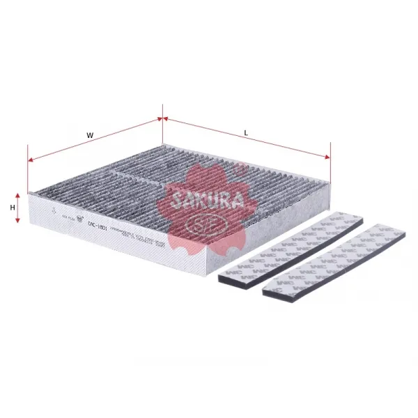 Nissan Primera 1.6 2002-2008 Karbonlu Polen Filtresi - SAKURA