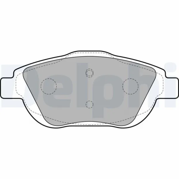 Opel Corsa 1.2 T 2020- Ön Fren Balatası - DELPHI