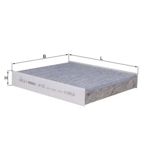 Renault Clio 5 1.0 Tce 2020- Karbonlu Polen Filtresi - MAHLE