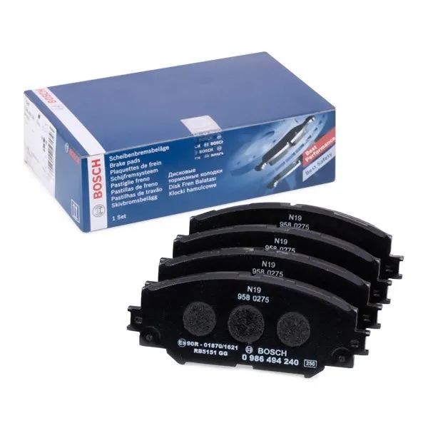 Toyota Corolla 1.33 2007-2012 Ön Fren Balatası - BOSCH