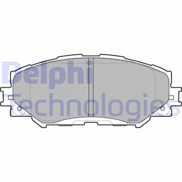 Toyota Corolla 1.33 2007-2012 Ön Fren Balatası - DELPHI