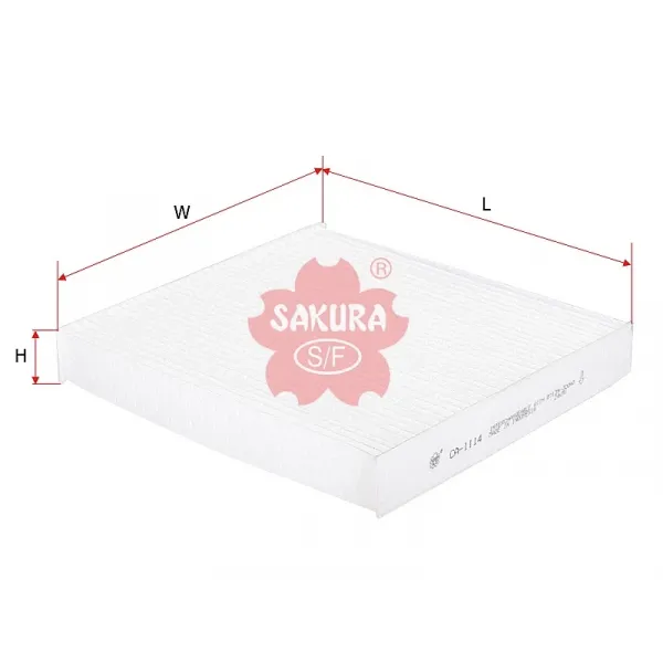 Toyota Corolla 1.6 2008-2018 Polen Filtresi - SAKURA